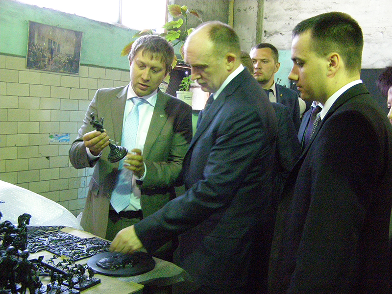 Борис Дубровский посетил Касли