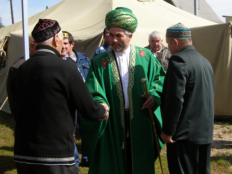 В торжестве принял участие муфтий Ринат хаджи-хазрат Раев