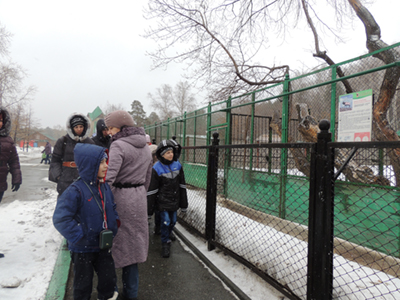 Воспитанники Тюбукской школы-интерната побывали на экскурсии в Челябинском зоопарке