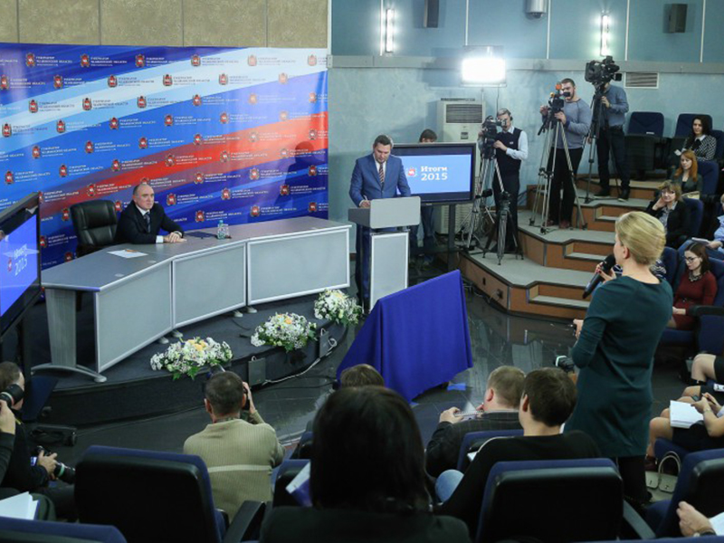 Губернатор Челябинской области провел итоговую пресс-конференцию
