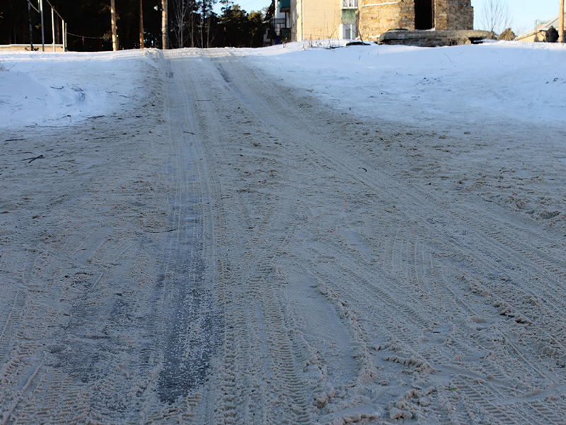 Зимние дороги города Касли