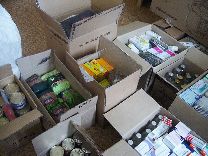 В Челябинской области приступили к сбору гуманитарной помощи для юго-востока Украины