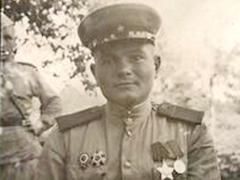 Петр Иванович Родионов. Берлин. Май 1945 г.