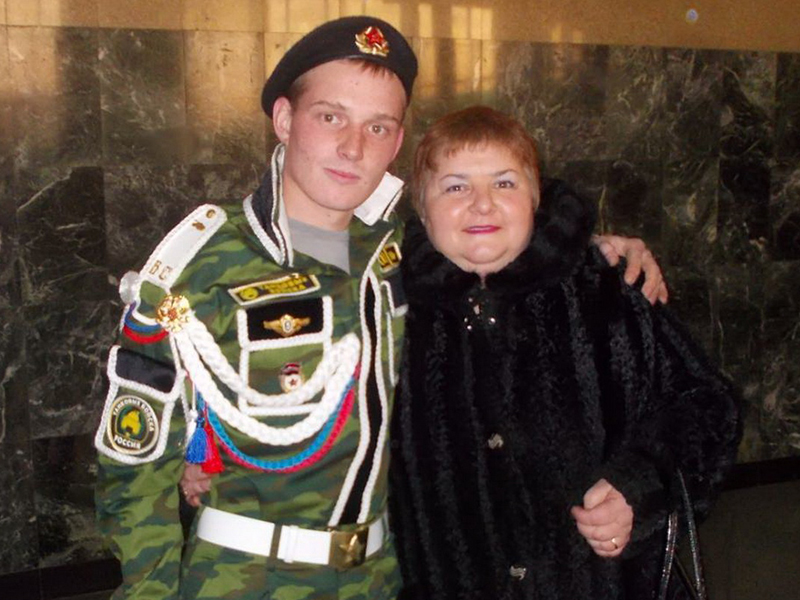 Юрий Пестов с мамой Татьяной Александровной 