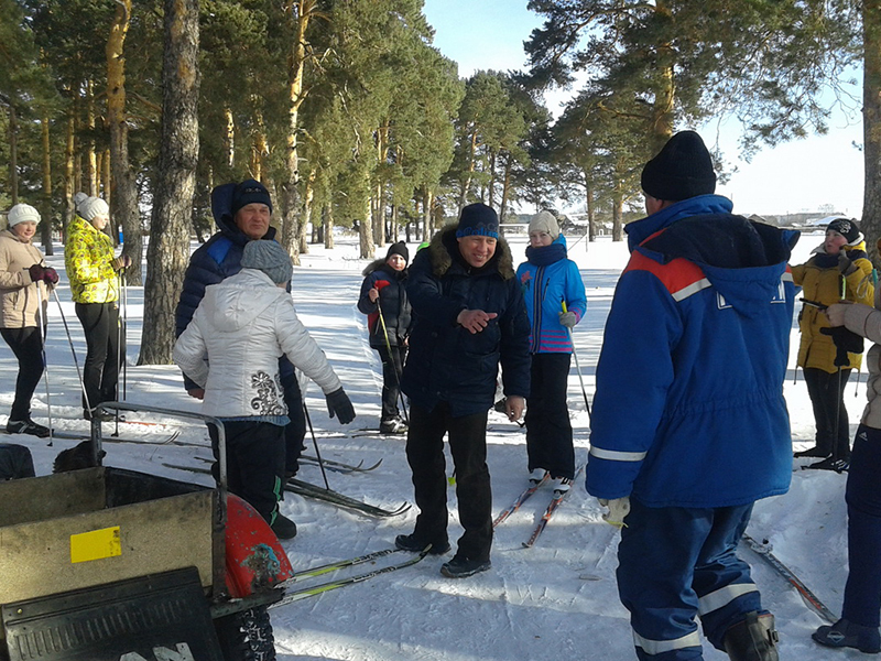 Каслинский район: В селе Багаряк провели забег «Лыжня России»