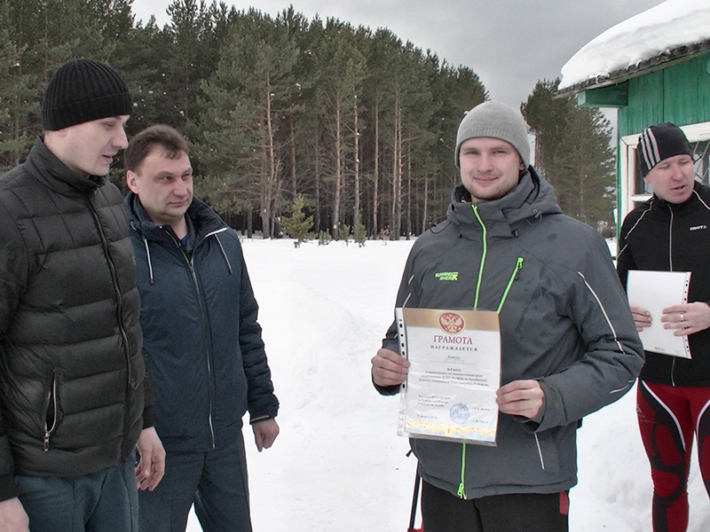 Каслинские спасатели заняли первое место в лыжных гонках