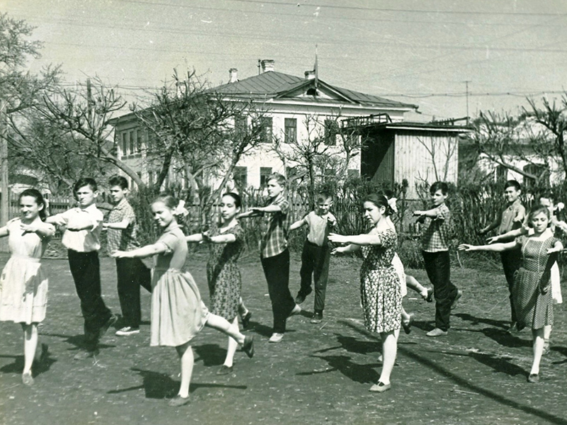 Танцевальный кружок, 1964 г.