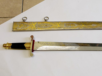 Челябинцы смогут посмотреть на меч «Отечественная война 1812 года»