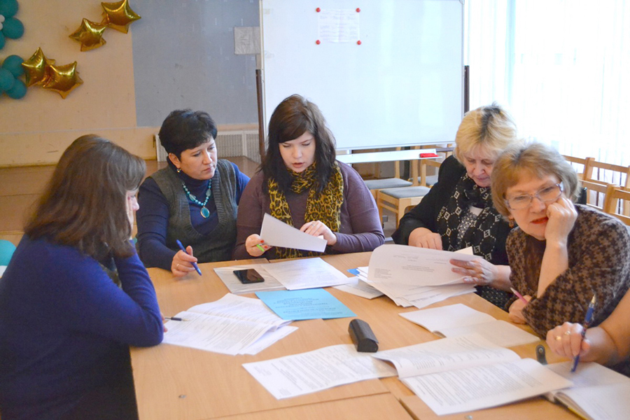 Участники стажировки из образовательных организаций Челябинской области