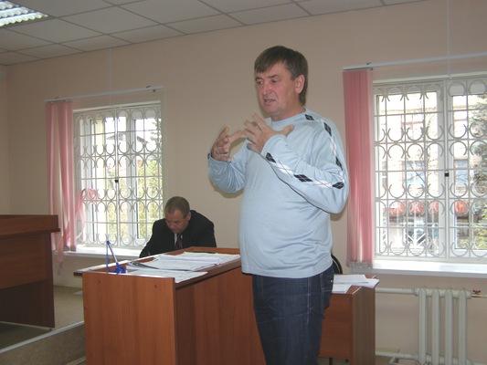  Александр Коробейников в зале суда