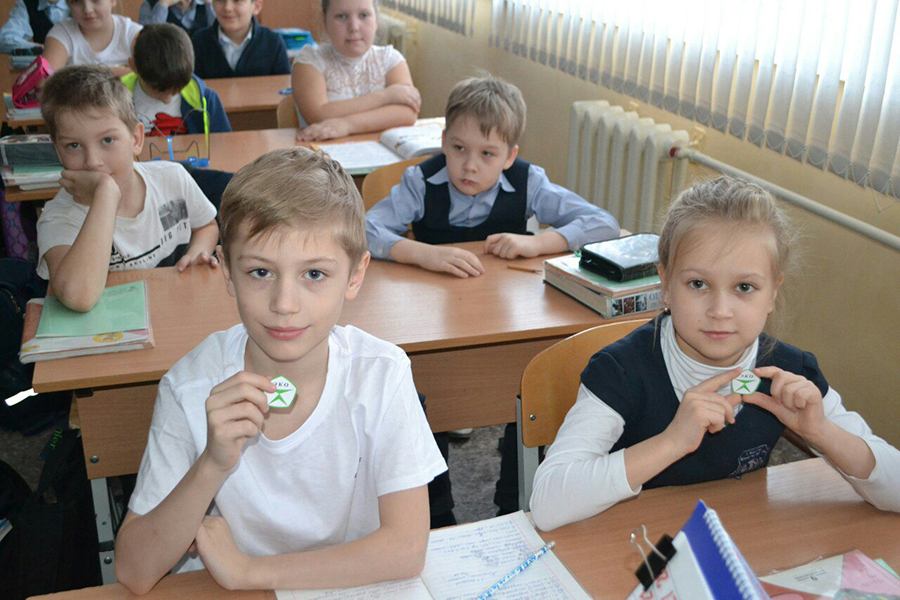 Школьников города Касли Челябинской области научили основам раздельного сбора мусора