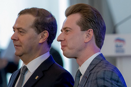 Дмитрий Медведев и Владимир Бурматов
