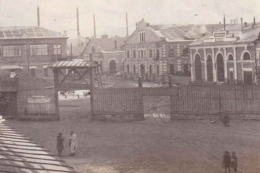 Вид Каслинского завода 1930-е годы